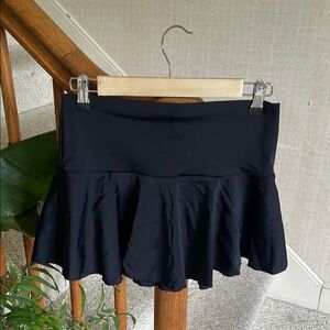 Victoria's Secret Vintage Elegant Black Tennis Cheer Skirt